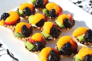 Fruit Tarts at Newport Beach Marriott