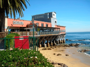 Enjoy a fresh fish dinner overlooking Monterey Bay.