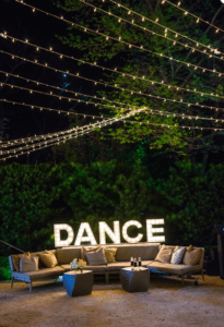 Invite guests to dance the night away. Photography by Robert Evans Studios