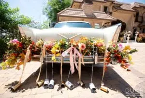 An all-out vintage approach Image provided by Tic-Tock Couture Floral Creations Photography by Duke Photography - WeddingCompass.com