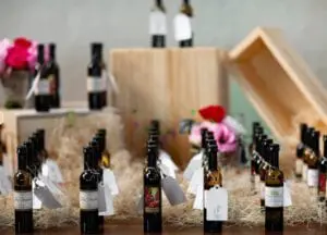 The favor for a winery wedding. Image provided by A Good Affair, Wedding and Event Production - WeddingCompass.com