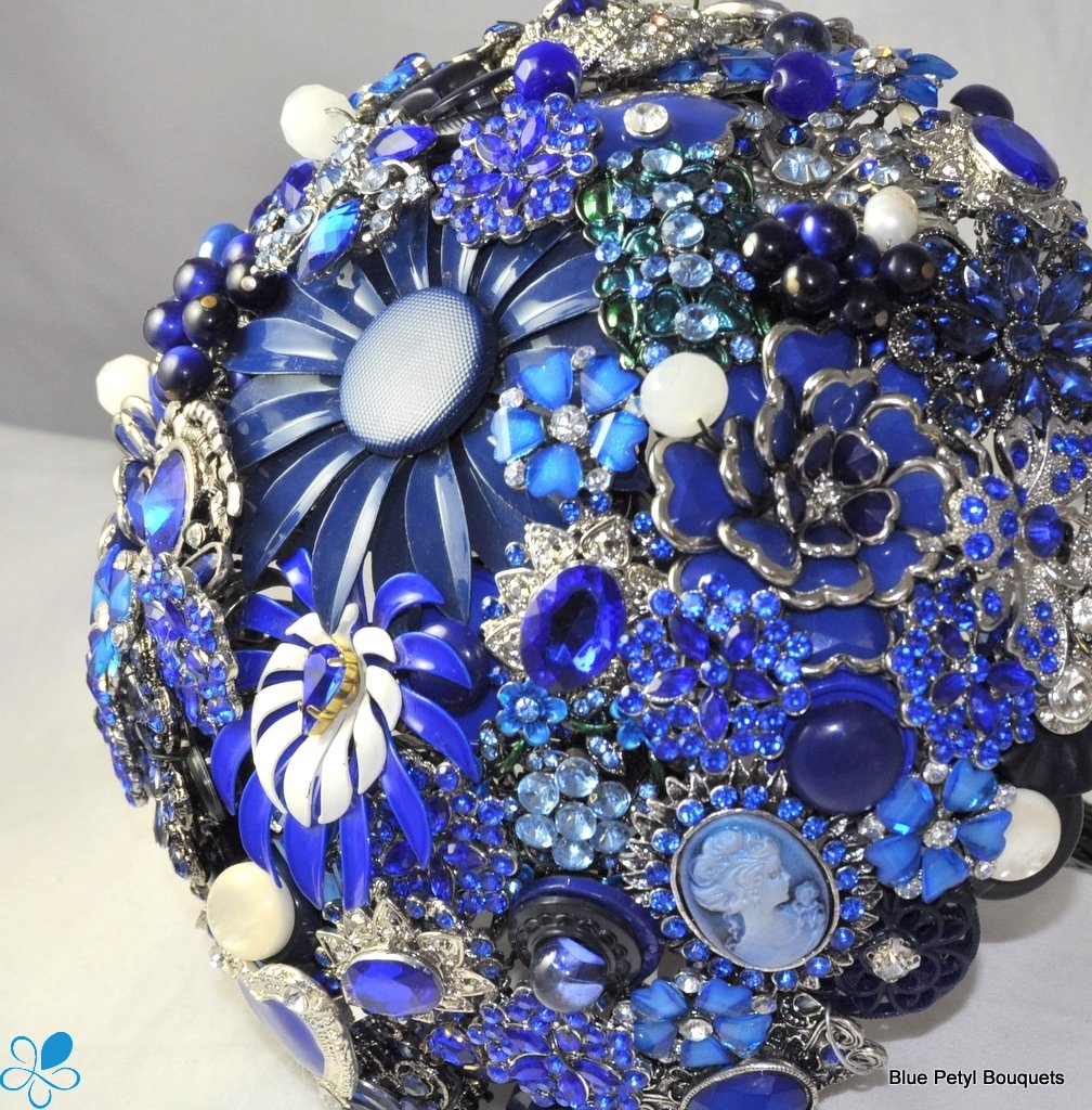 Brooch Boq - Blie Petyl Bouquets
