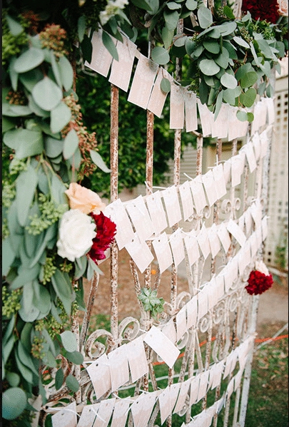Seating cards - Image provided by Colette’s Catering Photography by Acres of Hope - WeddingCompass.com