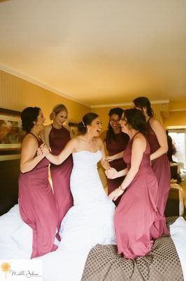 real Wedding - Doubletree Claremont - Michelle Johnson Photography - WeddingCompass.com
