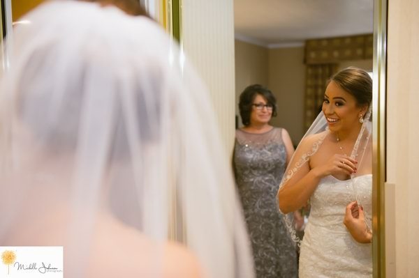 real Wedding - Doubletree Claremont - Michelle Johnson Photography - WeddingCompass.com