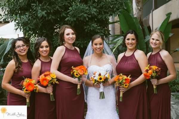 real Wedding - Doubletree Claremont - Michelle Johnson Photography - WeddingCompass.com