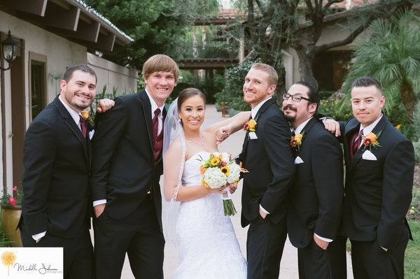 real Wedding - Doubletree Claremont - Michelle Johnson Photography - WeddingCompass.com