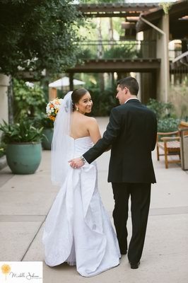 real Wedding - Doubletree Claremont - Michelle Johnson Photography - WeddingCompass.com