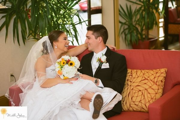 Real Wedding - Doubletree Claremont - Michelle Johnson Photography - WeddingCompass.com