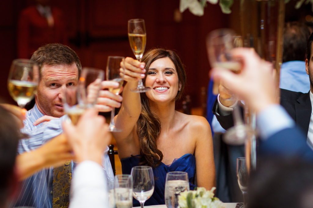 Wedding Reception & Rehearsal Dinner Toasts - WeddingCompass.com - Michael Jonathan Studios