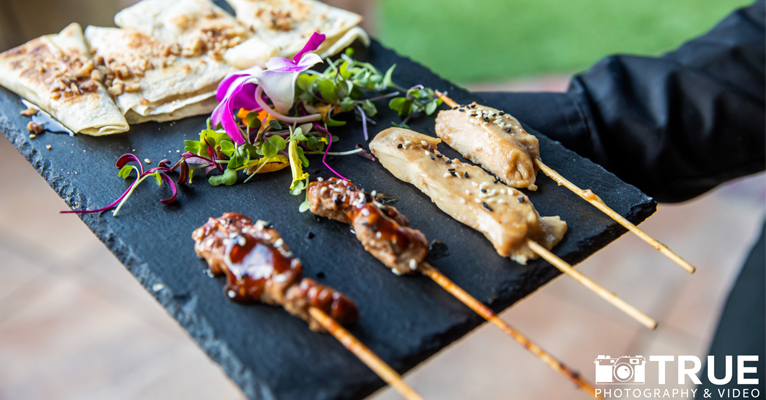 Los Willows Wedding Estate - Tray Passed Appetizers