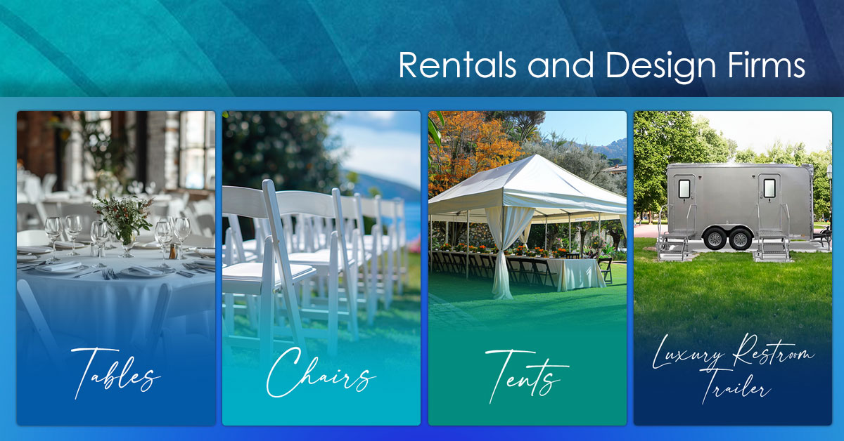 Rental & Design Firms - Southern California Wedding